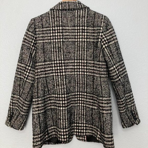 LOFT Tweed Plaid Blazer - Picture 2 of 3